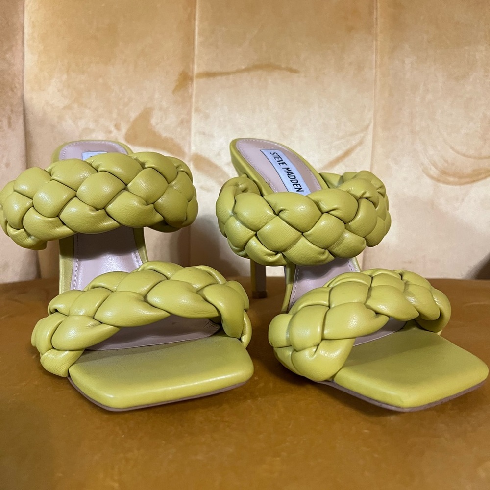 Steve Madden Braided Strap Heels